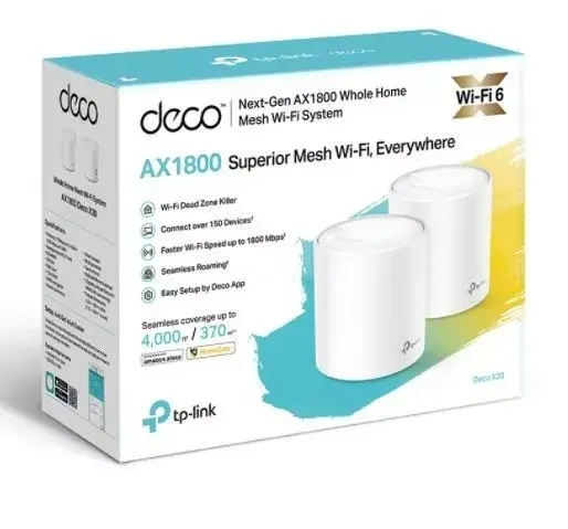 TP-LINK Deco X20(2-pack) 6935364052287 Photo 11