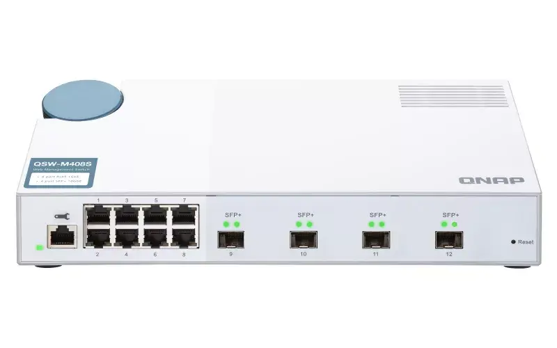 Управляемый L2 гигабитный Ethernet коммутатор QNAP QSW-M408S Photo 2
