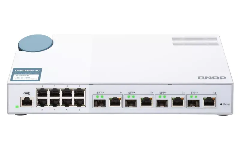 Управляемый L2 гигабитный Ethernet коммутатор QNAP QSW-M408-4C Photo 2