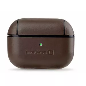 Evelatus Apple AirPods Pro Кожаный защитный чехол коричневый