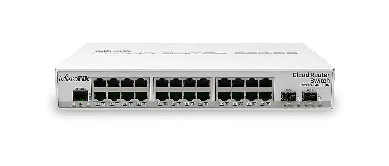 Pārvaldāms slēdzis MikroTik CRS326-24G-2S+IN, CRS326-24G-2S+IN, 4752224006462