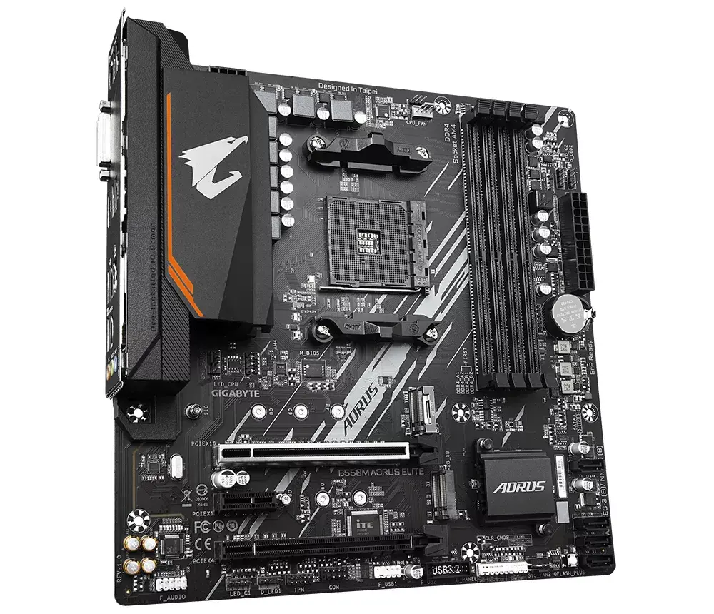 Mātesplate GIGABYTE B550M AORUS ELITE micro ATX Photo 3