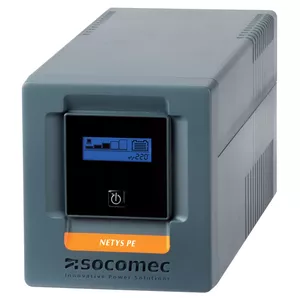 Socomec NETYS PE NPE-1000-LCD uninterruptible power supply (UPS) Line-Interactive 1 kVA 600 W 4 AC outlet(s)