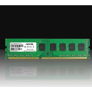 AFOX DDR3 4G 1333 UDIMM atmiņas modulis 4 GB 1 x 4 GB 1333 MHz