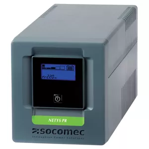 Nepārtraukta barošanas ierīce SOCOMEC NETYS PR Mini Tower NPR-1000-MT, Line-Interactive 1 kVA / 700 W, 4x C13, USB‑B, VRLA