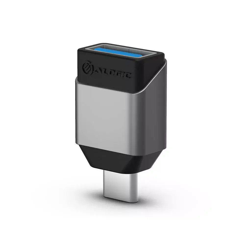 ALOGIC ULCAMN-SGR USB C uz USB A vīriešu pārveidotājs Photo 2