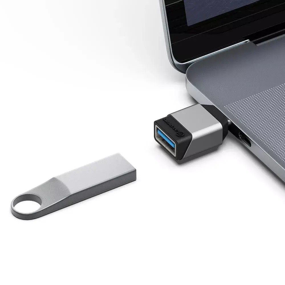 ALOGIC ULCAMN-SGR USB C uz USB A vīriešu pārveidotājs Photo 3