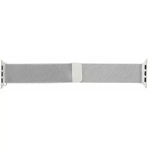 Taktiskais magnētiskais magnētiskais metāla iWatch 1/2/3 38mm Silve