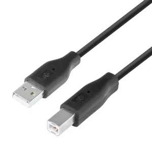 USB A (v) uz B (v) kabelis TB AKTBXKU1PABW18B 1,8 m melns