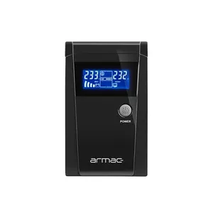 Neatkarīgā barošanas ierīce ARMAC O/650F/LCD 650 VA (390 W) Line-Interactive, tornis, LCD, 2x Type F kontaktligzdas