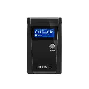 Neatkarīgā barošanas ierīce ARMAC O/650F/LCD 650 VA (390 W) Line-Interactive, tornis, LCD, 2x Type F kontaktligzdas