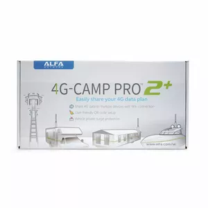 4G Router ALFA 4G Camp-Pro 2+ Global — portable 4G LTE router with external antenna support