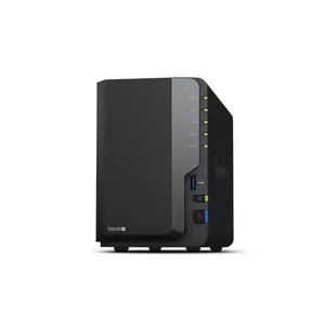 Synology DiskStation DS220+ datu uzglabāšanas serveris NAS Kompakts Ethernet/LAN savienojums Melns J4025