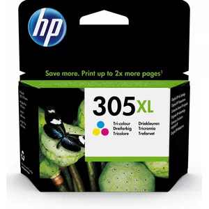 Kārtridžs HP 305XL High Yield Tri-color 3YM63AE#ABE