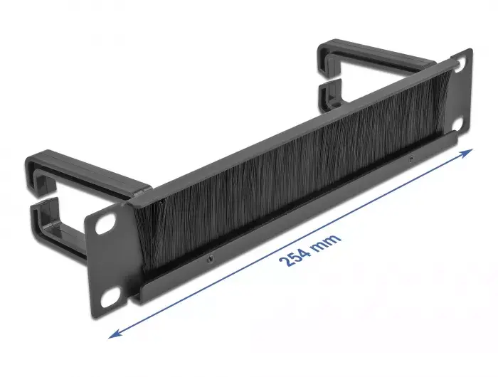 Щеточный панель DeLOCK 10" Кабельный менеджмент Photo 2