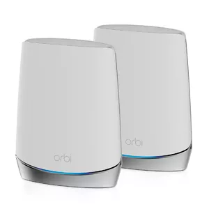 NETGEAR Orbi RBK752 AX4200 WiFi 6 Mesh System Trīskāršā frekvenču josla (2.4 GHz / 5 GHz) Wi-Fi 6 (802.11ax) Balts 5 Iekšējs