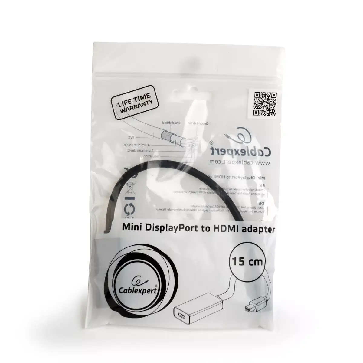 Mini DisplayPort uz HDMI kabelis Gembird A-MDPM-HDMIF4K-01 Photo 2
