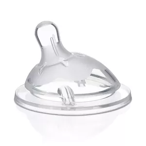Barošanas knupis CHICCO 00081011100000 silikona apaļš lēns plūsmas, modelis 81011.10