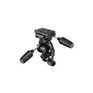 3-virzienu galva Manfrotto Standard 808RC4 melns alumīnijs