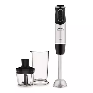Погружной блендер Tefal HB6598 — 1000 Вт, чаша 0,8 л, измельчитель 0,5 л, нержавеющая сталь/чёрный