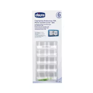 Набор силиконовых пустышек CHICCO 64082.30 полупрозрачные, 10 шт., в комплекте 2 держателя
