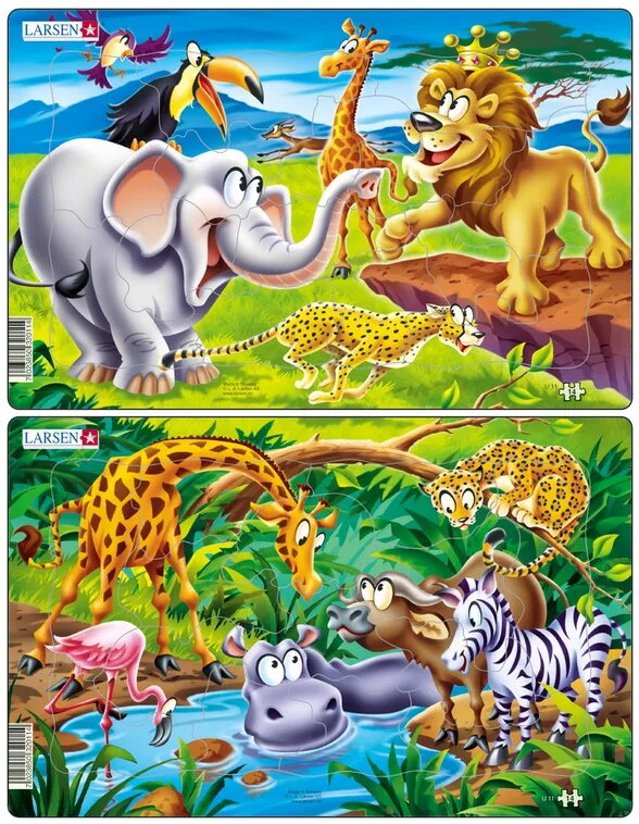 Puzlis Larsen Art.U11 Puzle Safari