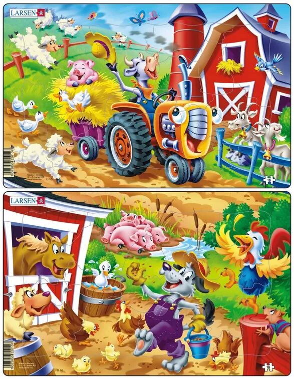Koka puzle Larsen Art.U10 Puzle