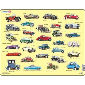 Puzzle Larsen Maxi LA-AK1, 30 pieces — Vehicles, 365×? mm, for ages 3+