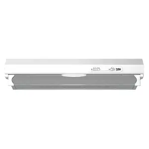 Настенная вытяжка BEKO CFB 6310 W, белая, 598×470 мм, 3 скорости, макс. производительность 160 м³/ч