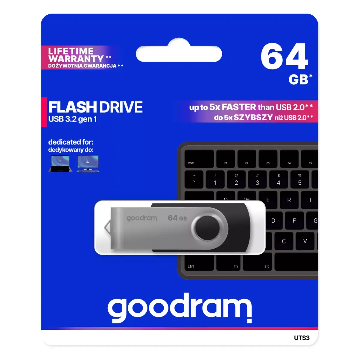 USB флеш-память Goodram 64 ГБ UTS3 Photo 5