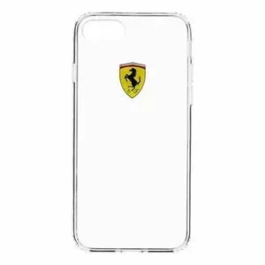 Ferrari Racing FEHCS7TR1 Ultra Thin Aizmugurējais Apvalks priekš Samsung G930 Galaxy S7 Caurspīdīgs