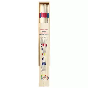 Board game Goki Mikado large in wooden box — fine motor skill (dexterity), for ages 5+