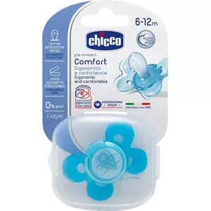 Пустышка Chicco Physio Comfort арт.74913.21 силиконовая 6M+