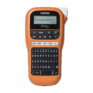 Etiķešu printeris Brother PT-E110VP Direct thermal Colour 180 x 180 DPI 20 mm/sec TZe QWERTY
