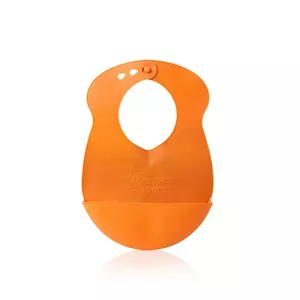 Barošanas/putekļu priekšauts Tommee Tippee Explora Roll'n'Go silikona, daudzkrāsains, no 7 mēnešiem