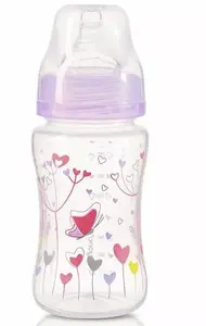 Barošanas pudele Baby Ono Art.403 pret kolikām ar platu kakliņu 240 ml
