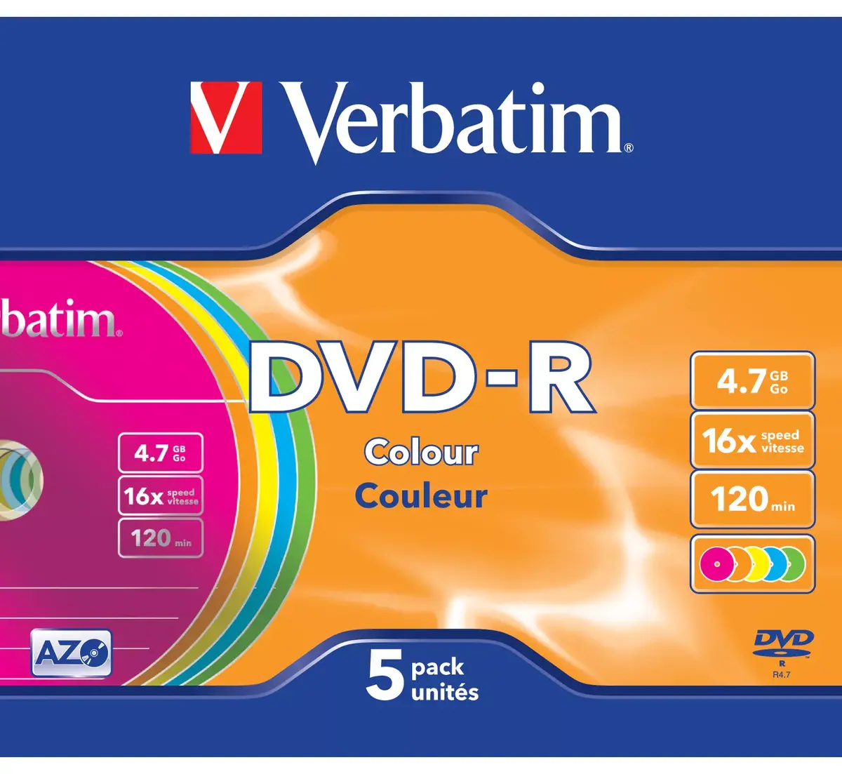 DVD-R Verbatim Colour 4.7 GB Photo 3