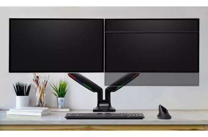 Divu monitoru statīvs Kensington SmartFit One-Touch K59601WW Photo 5