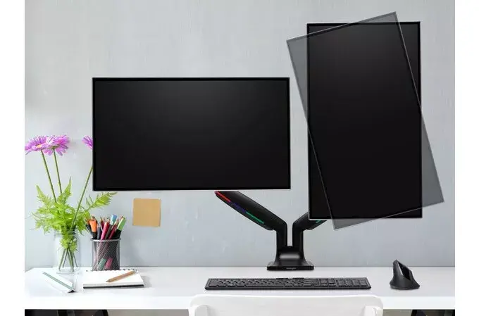 Divu monitoru statīvs Kensington SmartFit One-Touch K59601WW Photo 6