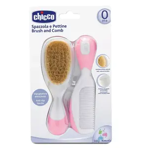 Расческа Chicco 00006569100000 Розовая Белая 2 шт