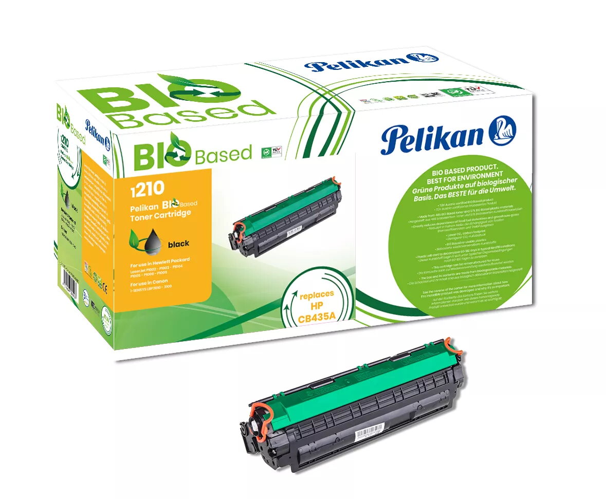 Toneris Pelikan biobasēts HP CB435A melns