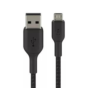 USB Cable Belkin CAB007bt1MBK 1m USB A Micro-USB A Black