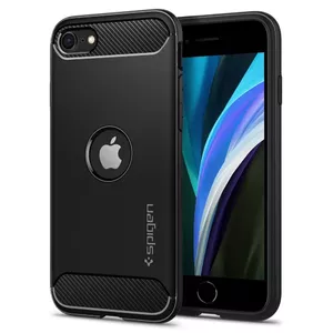 Cover Spigen Rugged Armor iPhone SE 4.7" Black