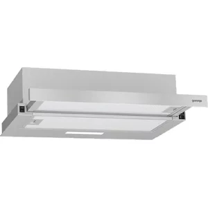 Built-in cooker hood Gorenje TH60E3X, Aluminium filter, Noise level: N/A