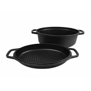 Maestro MR-4126 2in1 Pot and Grill Pan — combination cookware 2-in-1