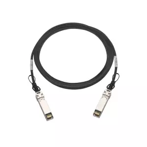 QNAP CAB-DAC30M-SFPP fibre optic cable 3 m SFP+ DAC Black