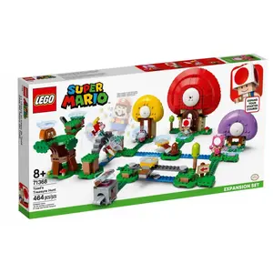 LEGO Super Mario expansion set 71368 — Toad's Treasure Hunt with Toad figure and interactive elements