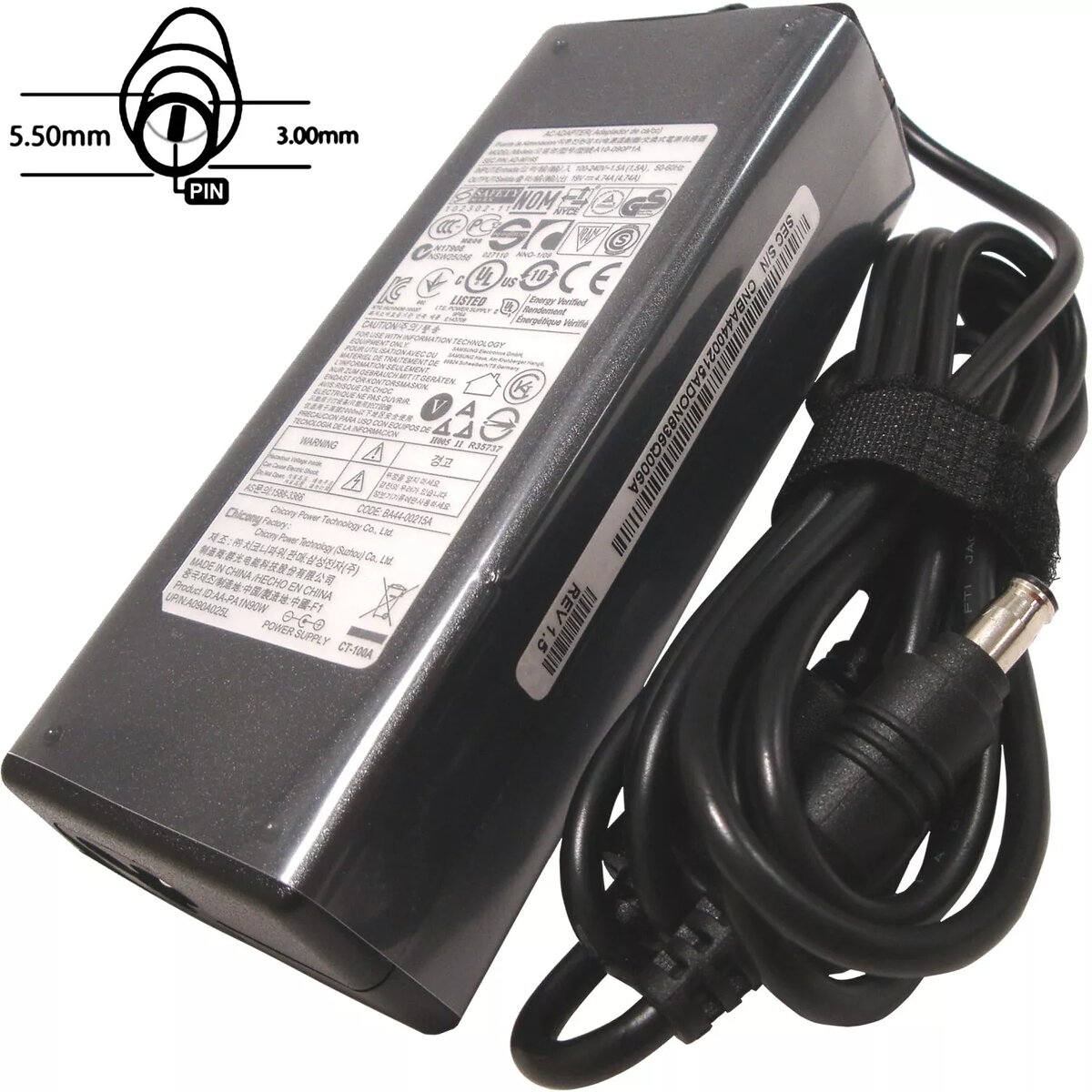 Strāvas adapters SIL 90W 19V ar