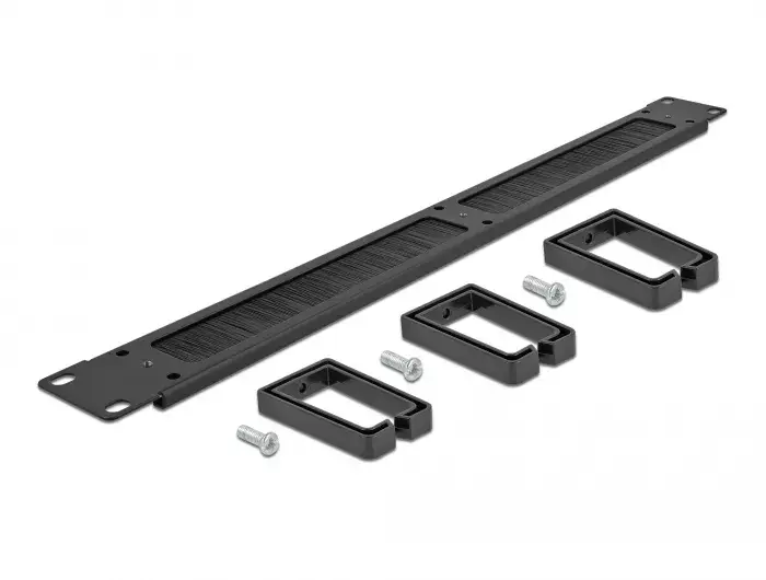 Щеточная панель DeLOCK 19" Система управления кабелями Photo 2