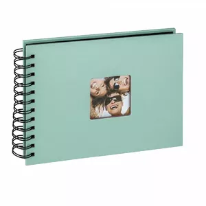 Photo album Walther Fun Mint colour 40 sheets Spiral binding